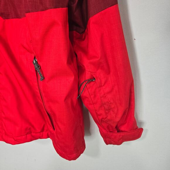 Men's Columbia Alpine Omni Heat Ski Coat. Red. Size XL - Picture 5 of 10